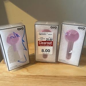Lot of three QUO Beauty cooling globes NWT